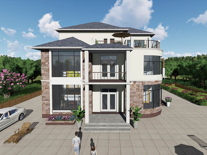 爱体育轻钢别墅在农村施工具体会有什么样的优势